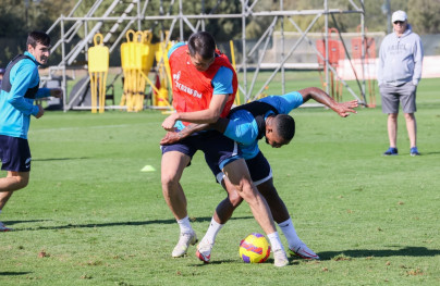 «Газпром»-тренировочные сборы в Португалии: 01 февраля, утренняя тренировка