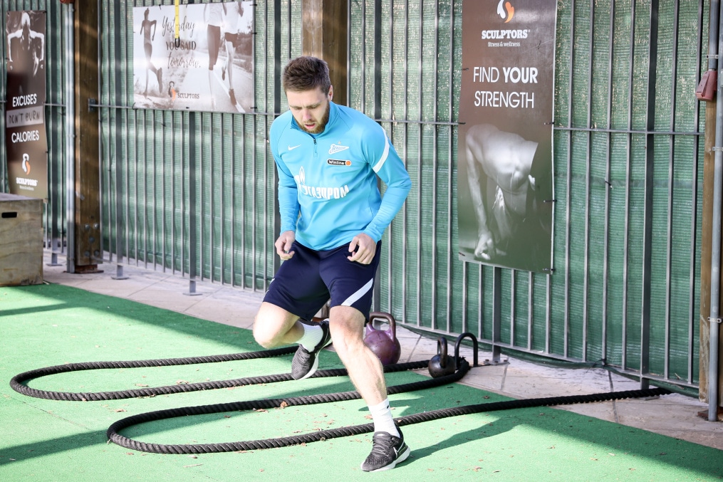 «Газпром» — тренировочные сборы в Португалии: 6 феврала, утренняя тренировка