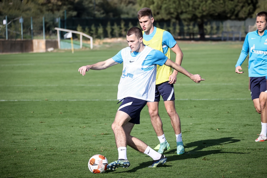 «Газпром» — тренировочные сборы в Португалии: 6 феврала, утренняя тренировка