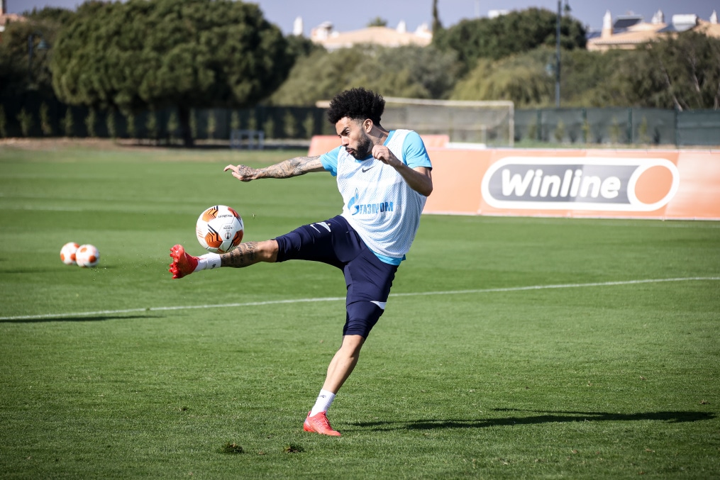 «Газпром» — тренировочные сборы в Португалии: 6 феврала, утренняя тренировка