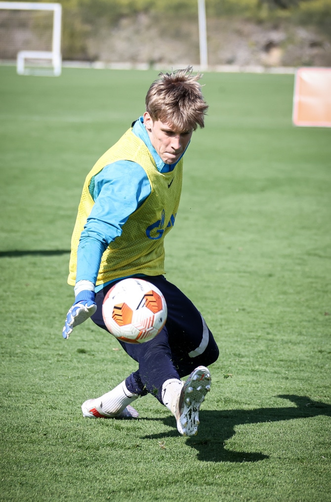 «Газпром» — тренировочные сборы в Португалии: 6 феврала, утренняя тренировка