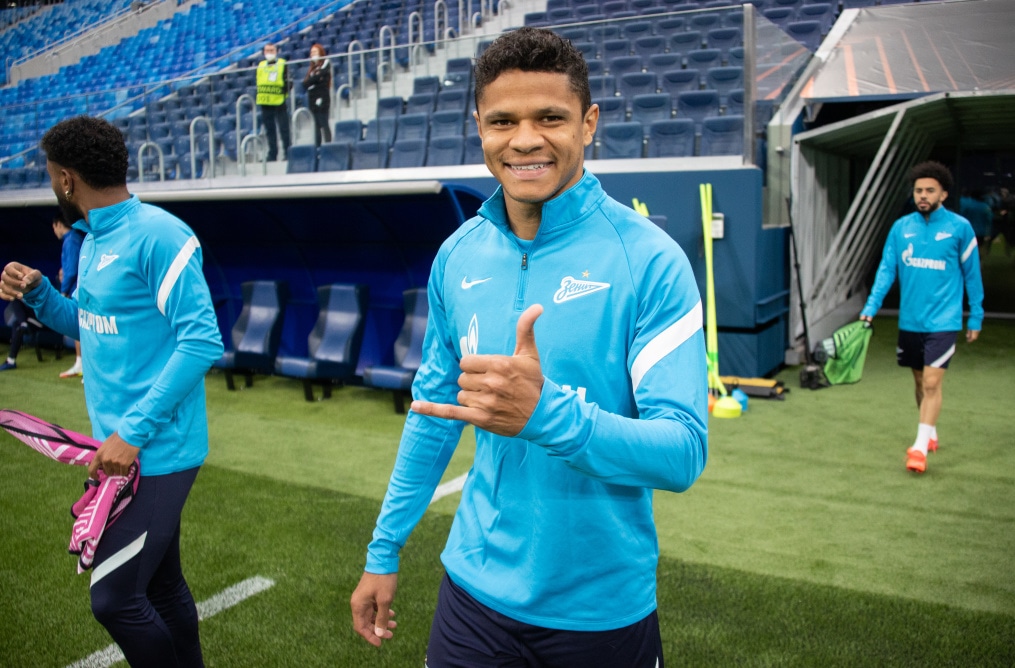 Открытая тренировка «Зенита» перед матчем с «Бетисом»