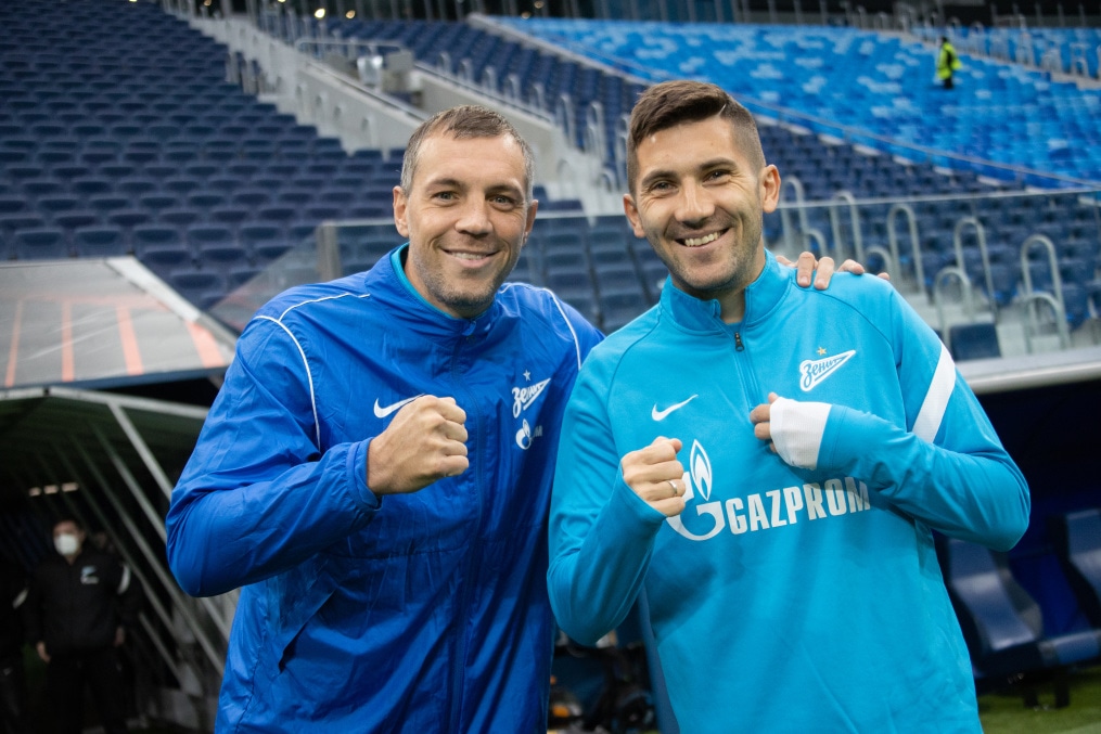 Открытая тренировка «Зенита» перед матчем с «Бетисом»