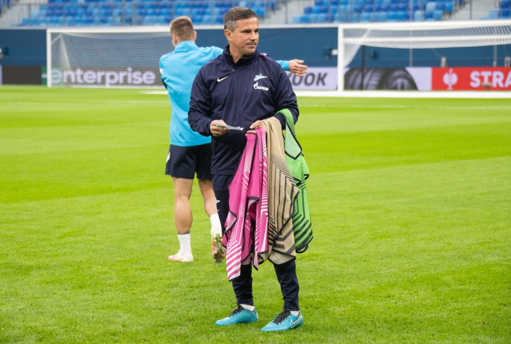 Открытая тренировка «Зенита» перед матчем с «Бетисом»