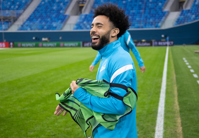 Открытая тренировка «Зенита» перед матчем с «Бетисом»