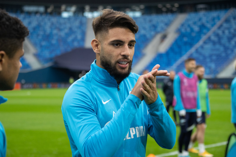 Открытая тренировка «Зенита» перед матчем с «Бетисом»