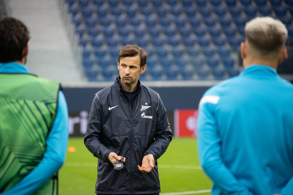 Открытая тренировка «Зенита» перед матчем с «Бетисом»