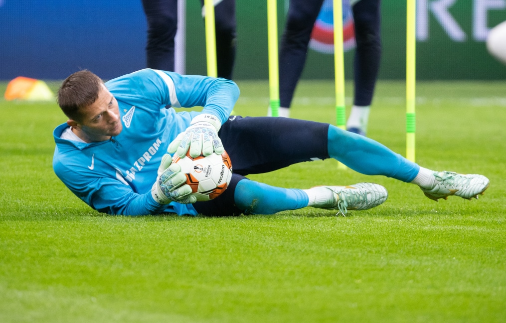 Открытая тренировка «Зенита» перед матчем с «Бетисом»