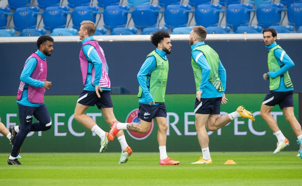 Открытая тренировка «Зенита» перед матчем с «Бетисом»