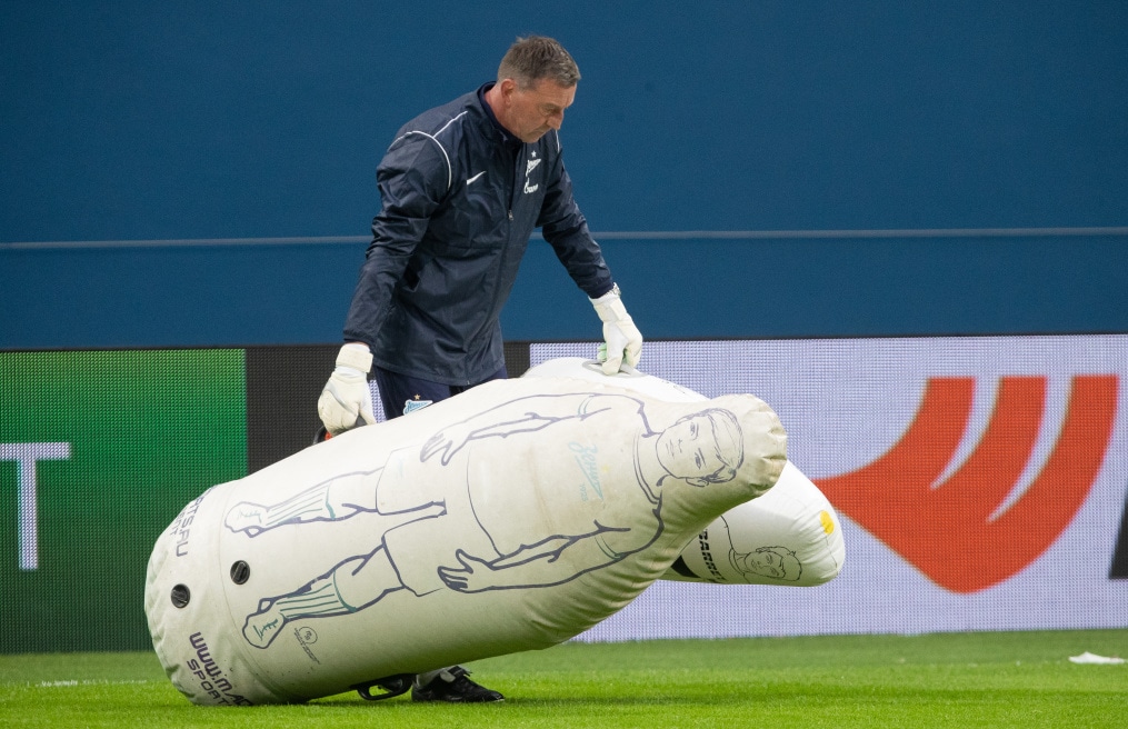 Открытая тренировка «Зенита» перед матчем с «Бетисом»