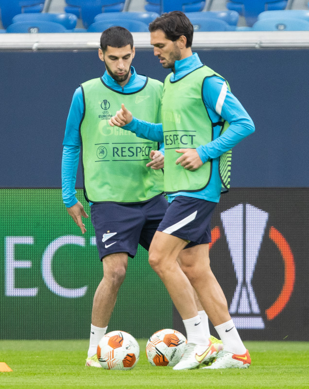 Открытая тренировка «Зенита» перед матчем с «Бетисом»