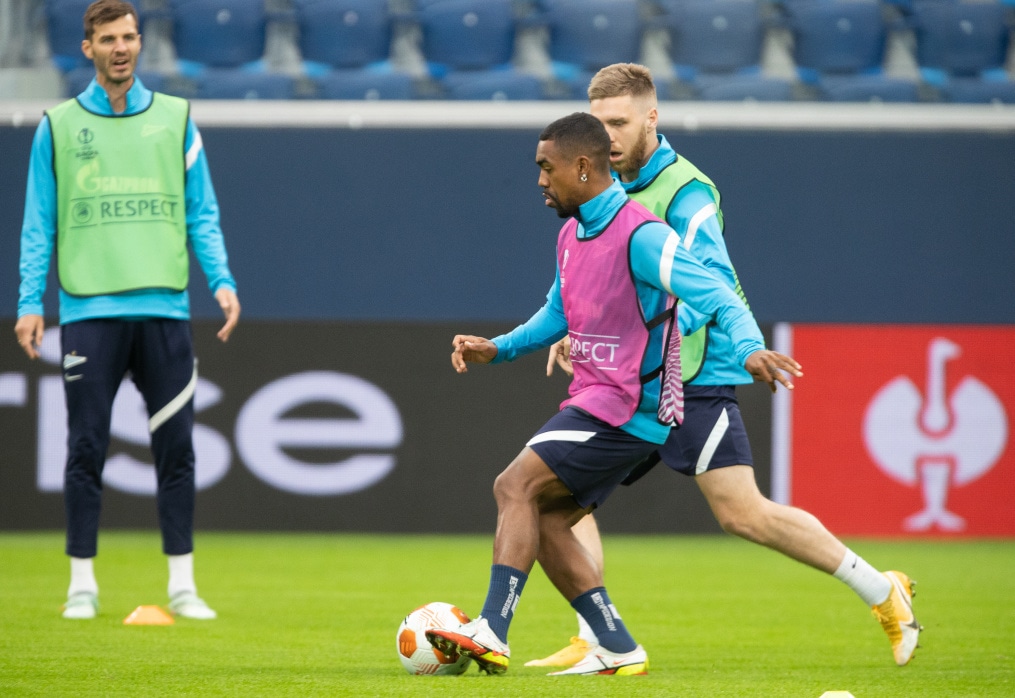 Открытая тренировка «Зенита» перед матчем с «Бетисом»