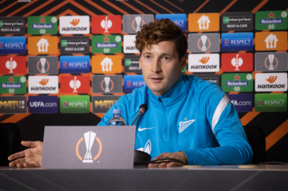 Пресс-конференция «Зенита» перед матчем с «Бетисом»