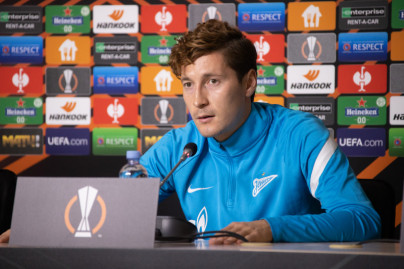 Пресс-конференция «Зенита» перед матчем с «Бетисом»