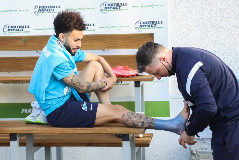 «Газпром»-тренировочные сборы в Испании: 19 февраля, вечерняя тренировка