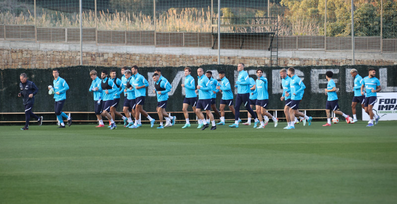 «Газпром»-тренировочные сборы в Испании: 19 февраля, вечерняя тренировка