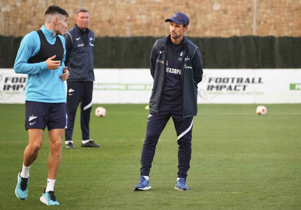 «Газпром»-тренировочные сборы в Испании: 19 февраля, вечерняя тренировка