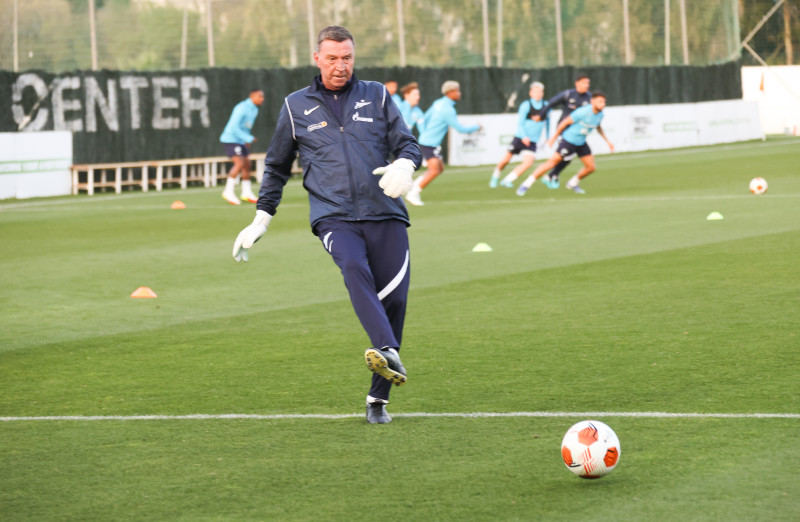 «Газпром»-тренировочные сборы в Испании: 19 февраля, вечерняя тренировка