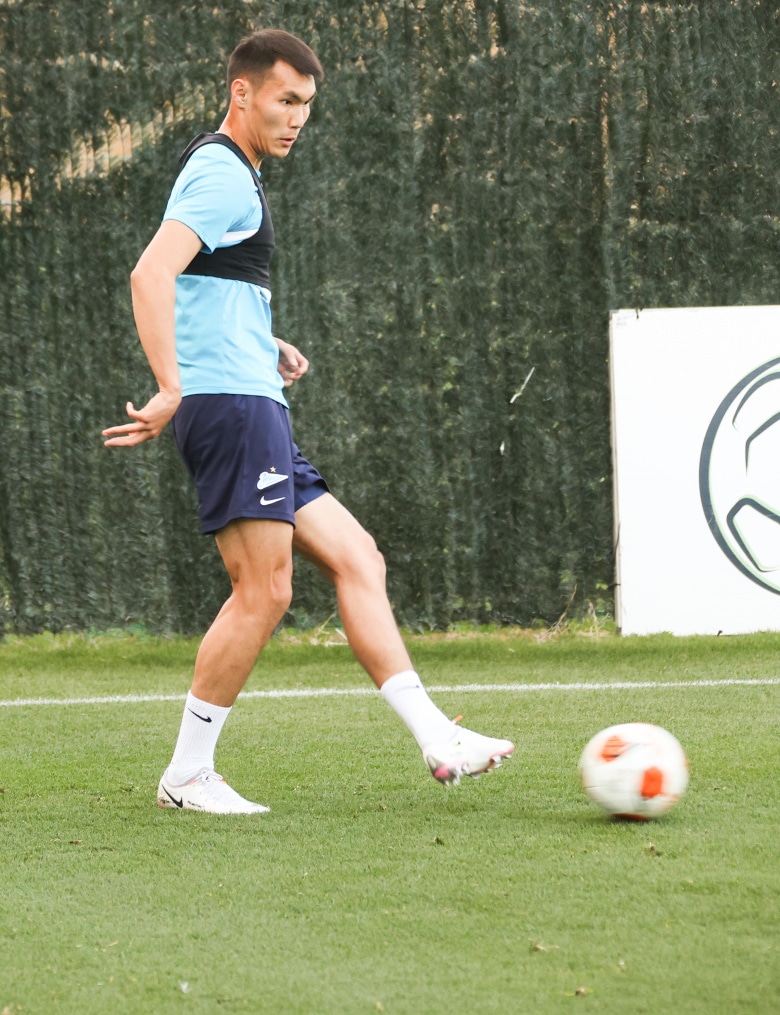 «Газпром»-тренировочные сборы в Испании: 19 февраля, вечерняя тренировка