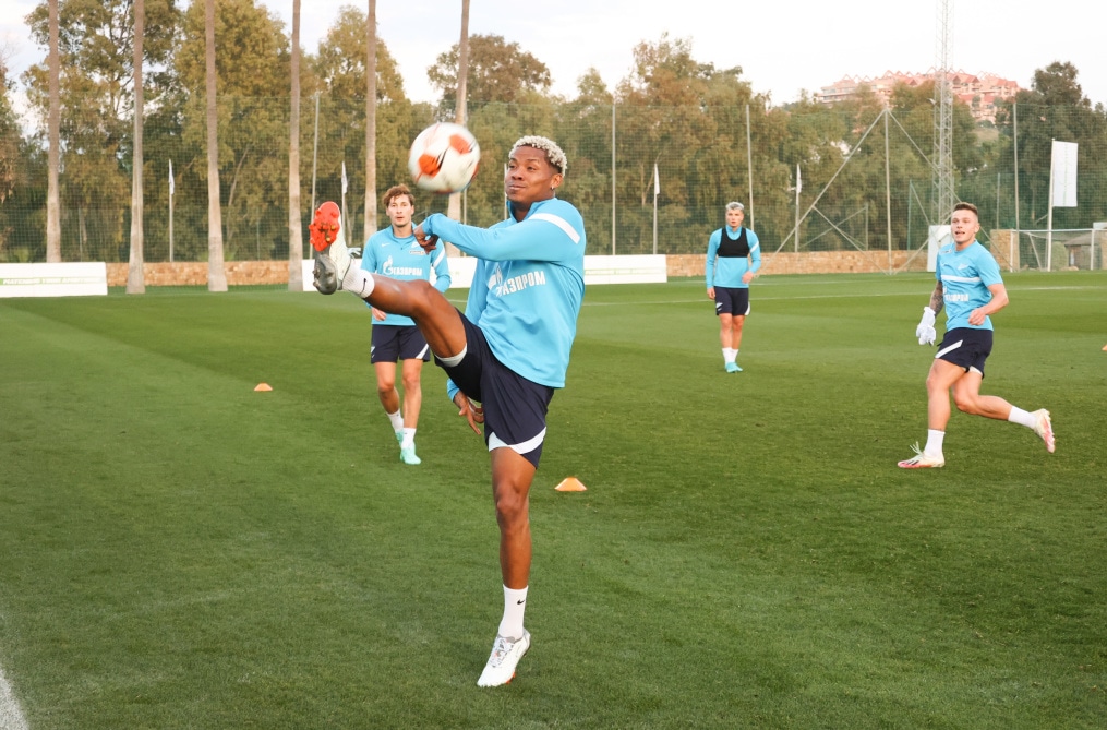 «Газпром»-тренировочные сборы в Испании: 19 февраля, вечерняя тренировка