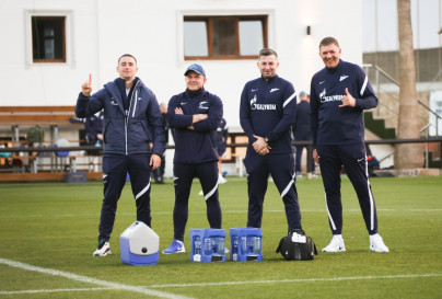 «Газпром»-тренировочные сборы в Испании: 19 февраля, вечерняя тренировка