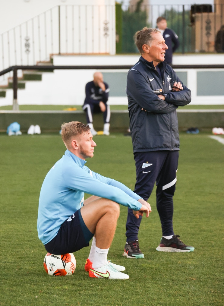 «Газпром»-тренировочные сборы в Испании: 19 февраля, вечерняя тренировка