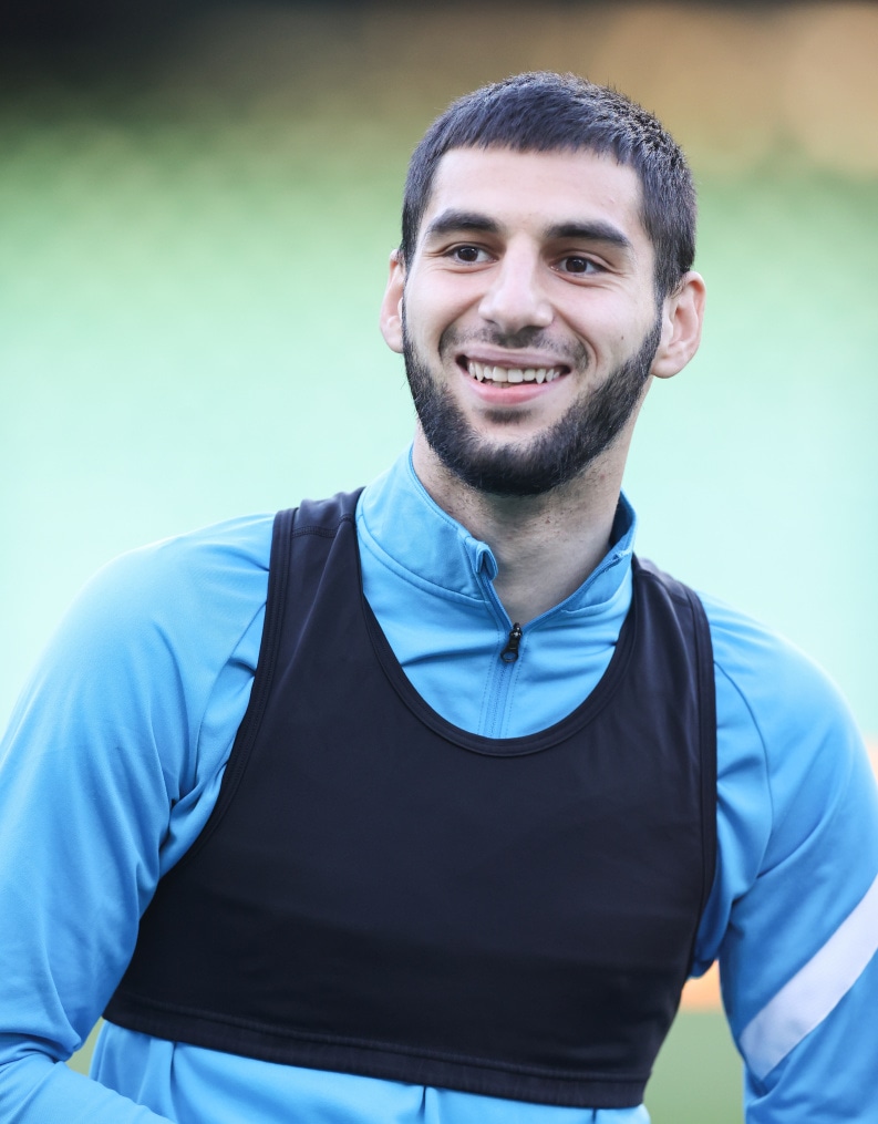 Открытая тренировка «Зенита» перед ответным матчем с «Бетисом»