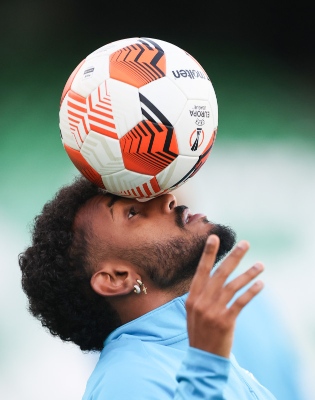 Открытая тренировка «Зенита» перед ответным матчем с «Бетисом»