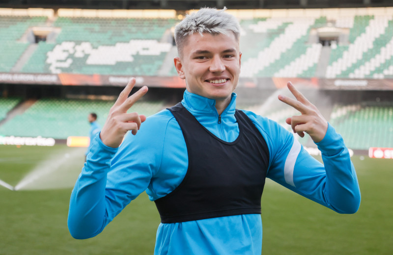 Открытая тренировка «Зенита» перед ответным матчем с «Бетисом»