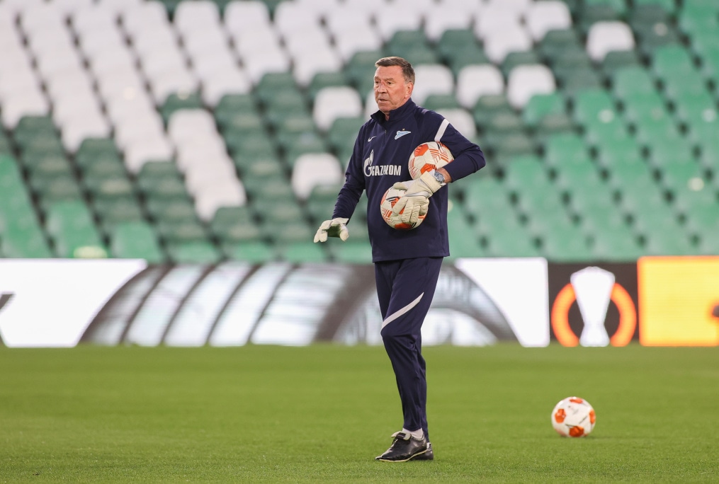 Открытая тренировка «Зенита» перед ответным матчем с «Бетисом»