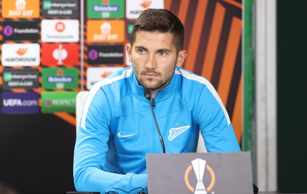 Предматчевая пресс-конференция «Зенита» перед ответным матчем с «Бетисом»