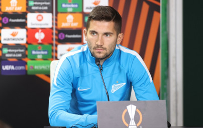 Предматчевая пресс-конференция «Зенита» перед ответным матчем с «Бетисом»