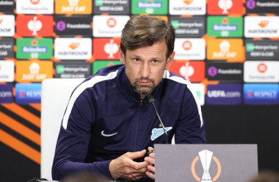 Предматчевая пресс-конференция «Зенита» перед ответным матчем с «Бетисом»