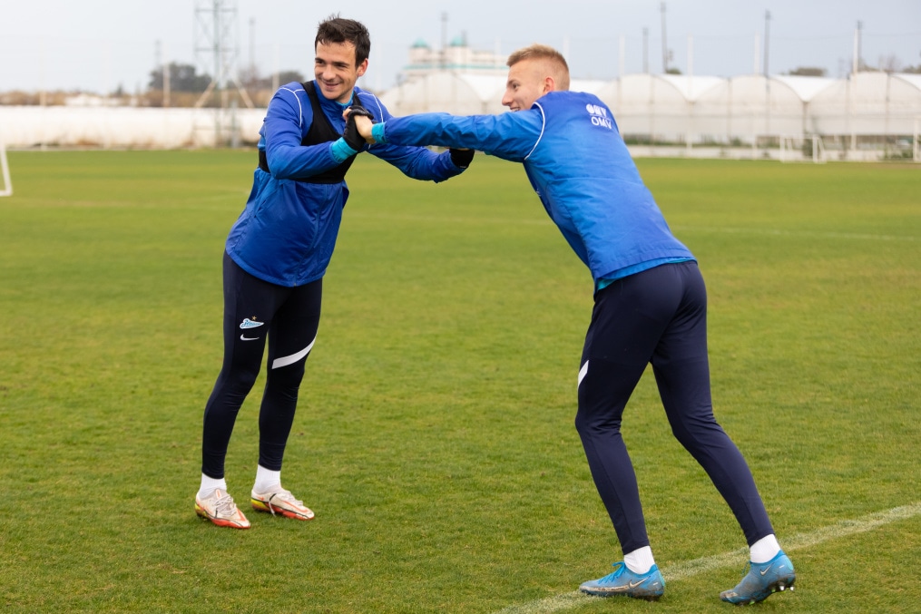 «Газпром»-тренировочные сборы «Зенита»-м в Турции: 24 февраля, утренняя тренировка