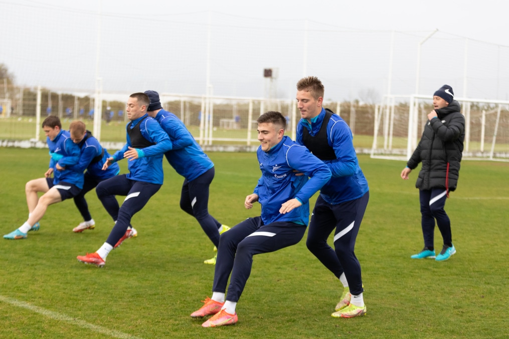 «Газпром»-тренировочные сборы «Зенита»-м в Турции: 24 февраля, утренняя тренировка