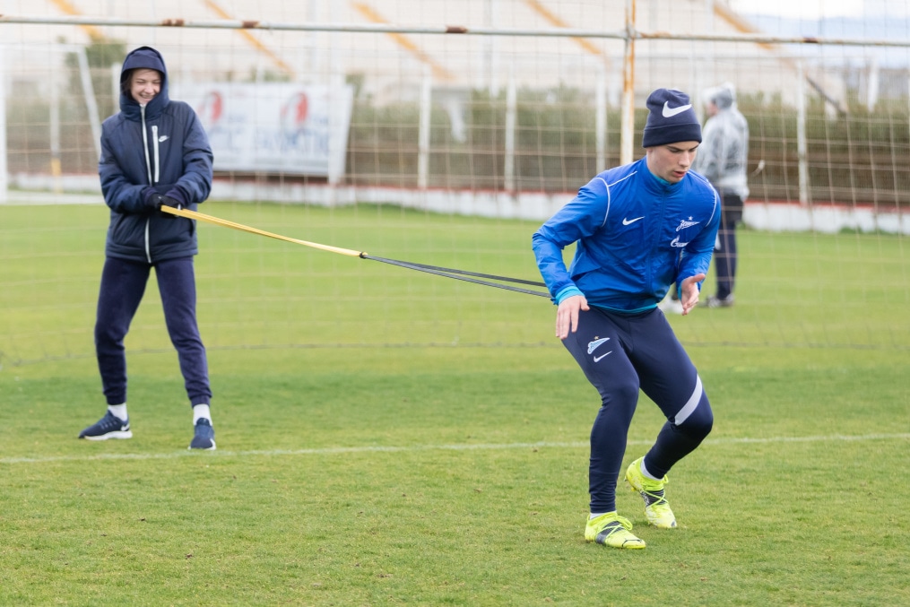 «Газпром»-тренировочные сборы «Зенита»-м в Турции: 24 февраля, утренняя тренировка
