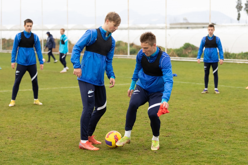 «Газпром»-тренировочные сборы «Зенита»-м в Турции: 24 февраля, утренняя тренировка
