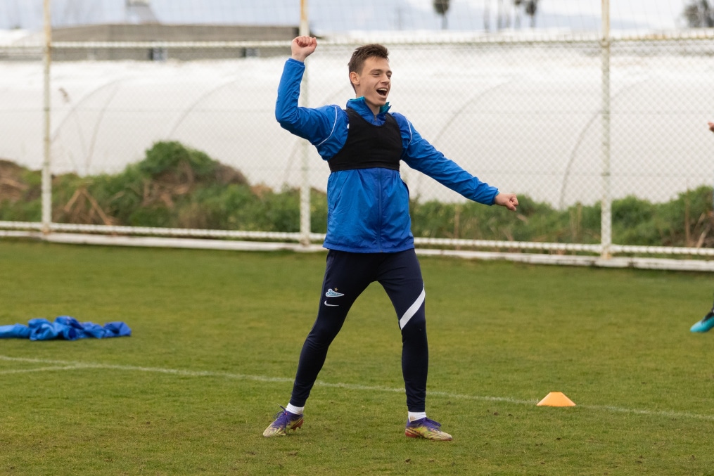 «Газпром»-тренировочные сборы «Зенита»-м в Турции: 24 февраля, утренняя тренировка