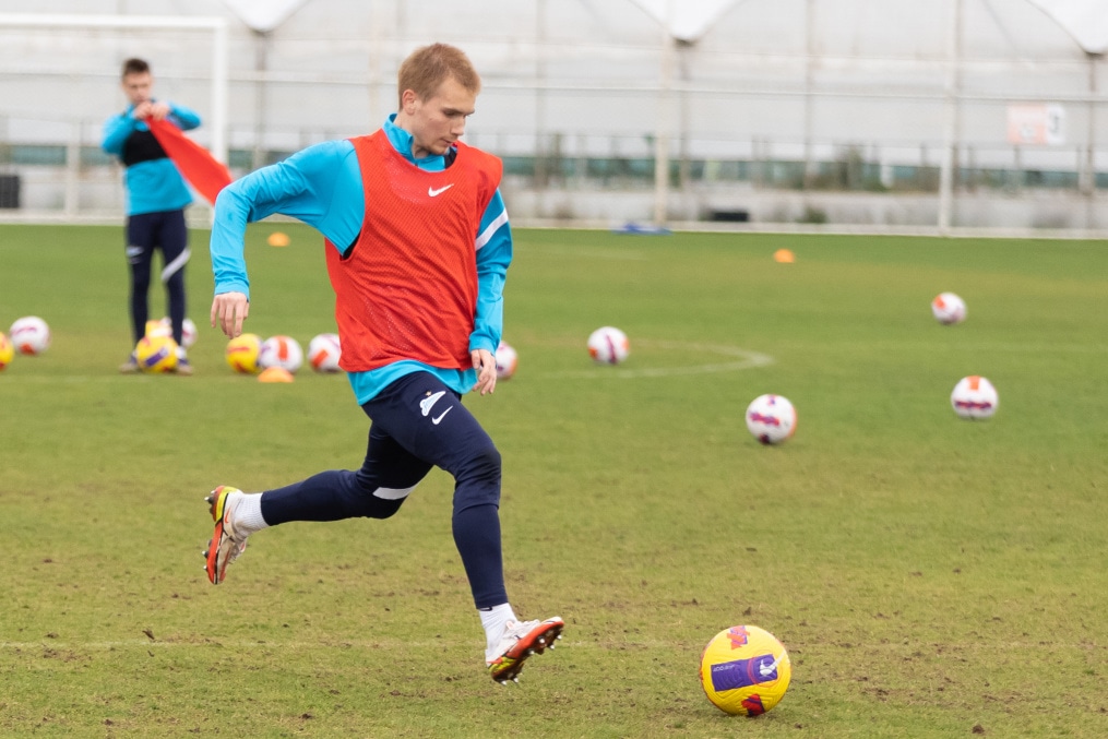 «Газпром»-тренировочные сборы «Зенита»-м в Турции: 24 февраля, утренняя тренировка