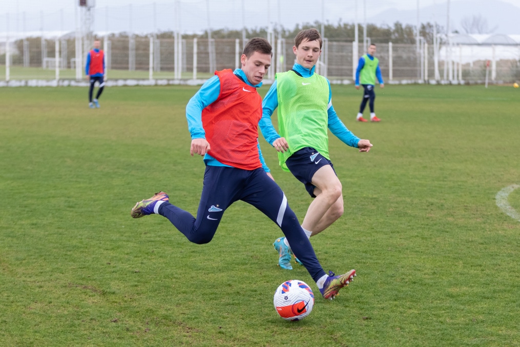 «Газпром»-тренировочные сборы «Зенита»-м в Турции: 24 февраля, утренняя тренировка