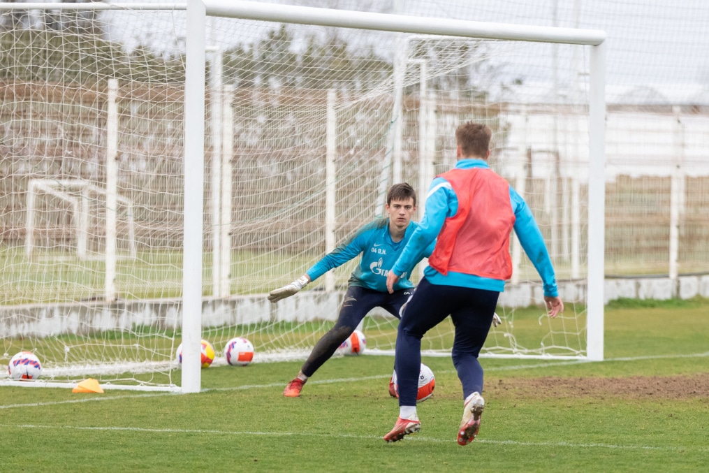 «Газпром»-тренировочные сборы «Зенита»-м в Турции: 24 февраля, утренняя тренировка