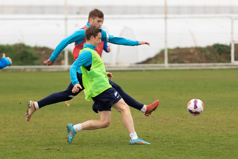 «Газпром»-тренировочные сборы «Зенита»-м в Турции: 24 февраля, утренняя тренировка