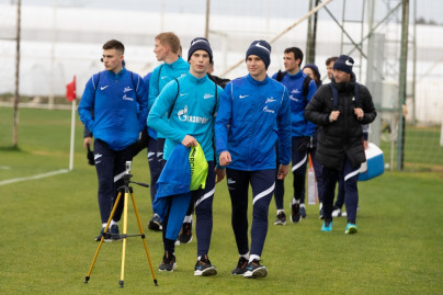 «Газпром»-тренировочные сборы «Зенита»-м в Турции: 24 февраля, утренняя тренировка