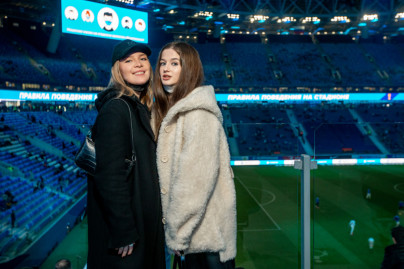 Болельщики на матче Зенит — Камаз