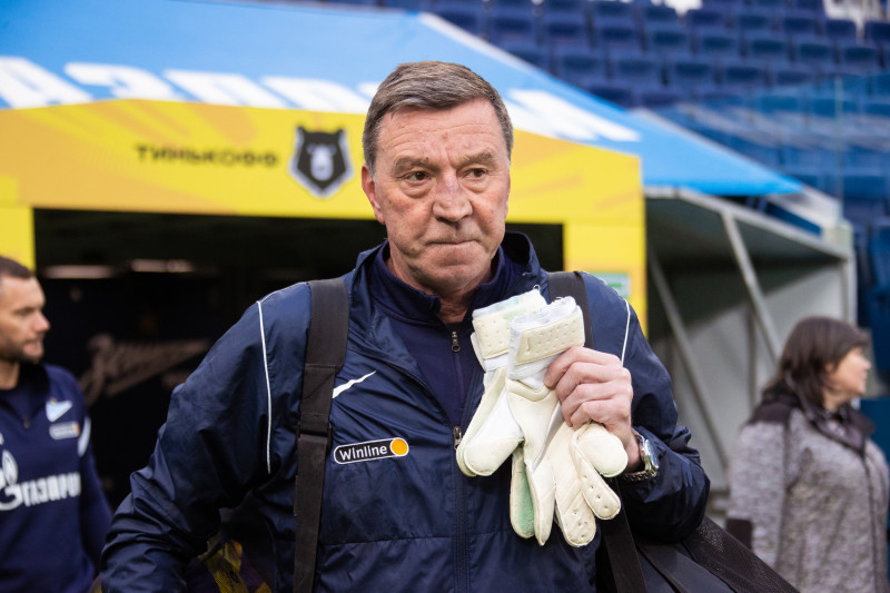 Тренировка «Зенита» перед матчем с «Уфой»