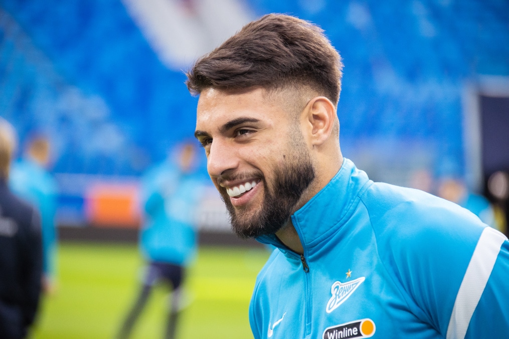 Тренировка «Зенита» перед матчем с «Уфой»