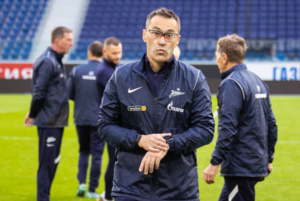 Тренировка «Зенита» перед матчем с «Уфой»