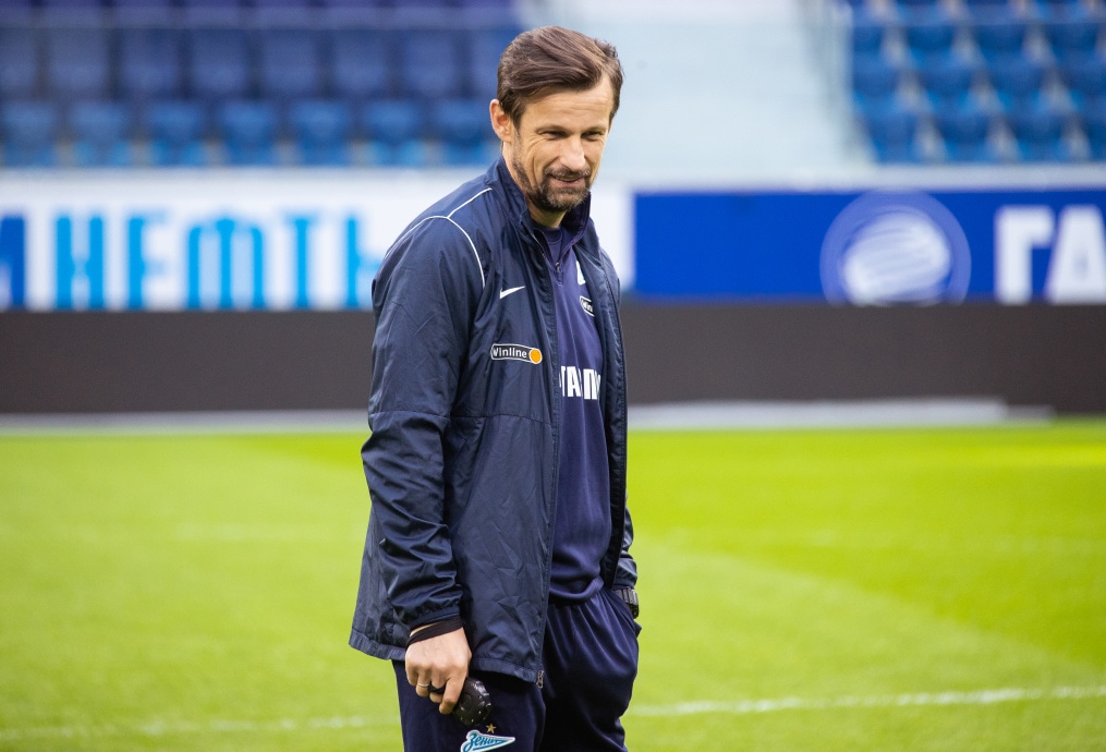 Тренировка «Зенита» перед матчем с «Уфой»