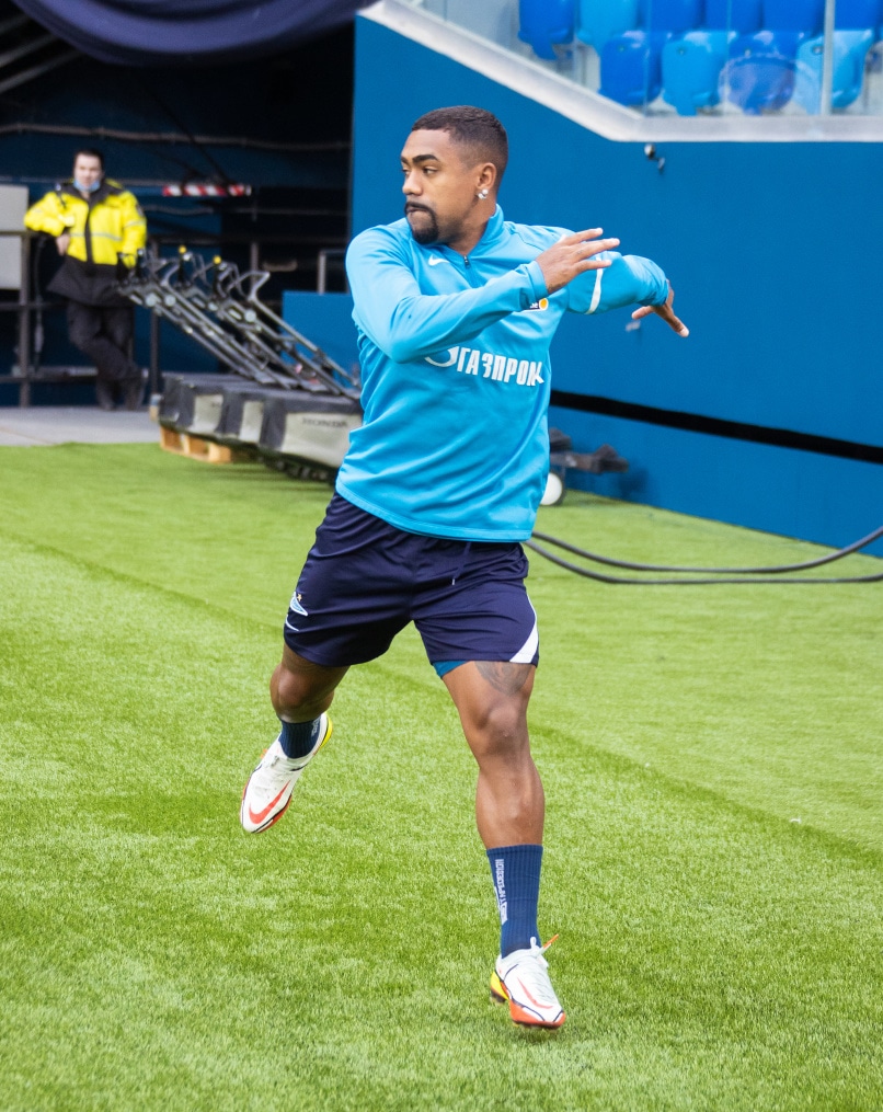 Тренировка «Зенита» перед матчем с «Уфой»