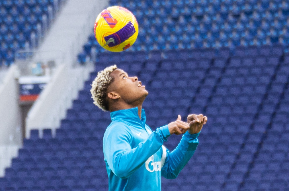 Тренировка «Зенита» перед матчем с «Уфой»